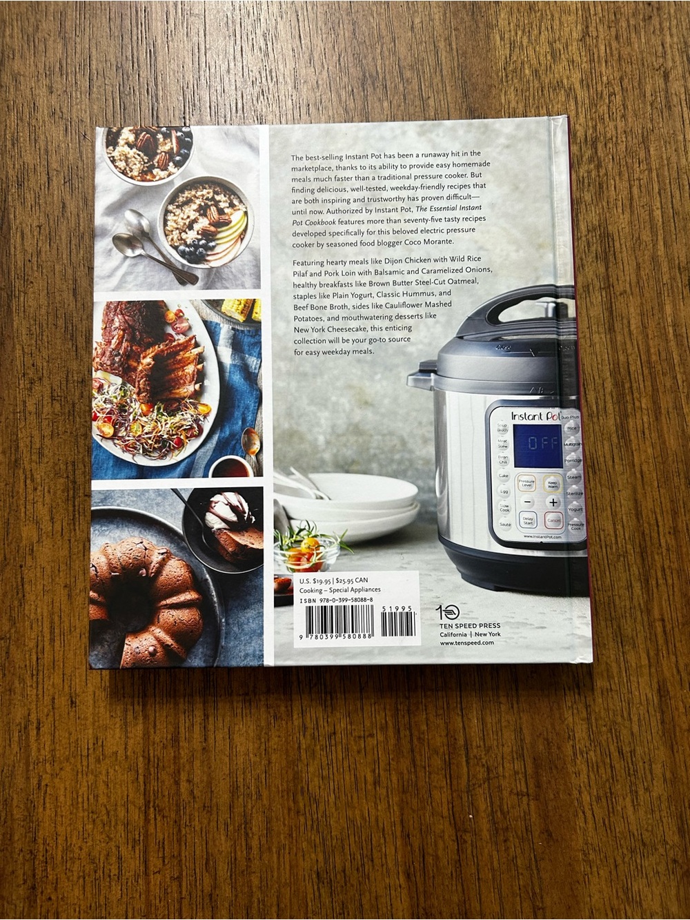 NEW The Essential Instant Pot Cookbook by Coco Morante - Picture 3 of 3